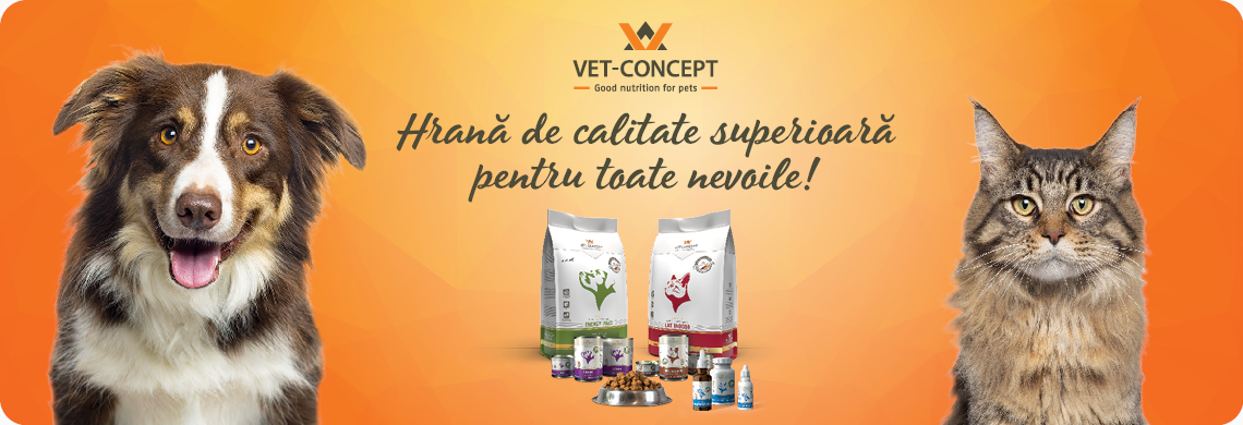 Vet-Concept Hrană de calitate superioară pentru patrupede